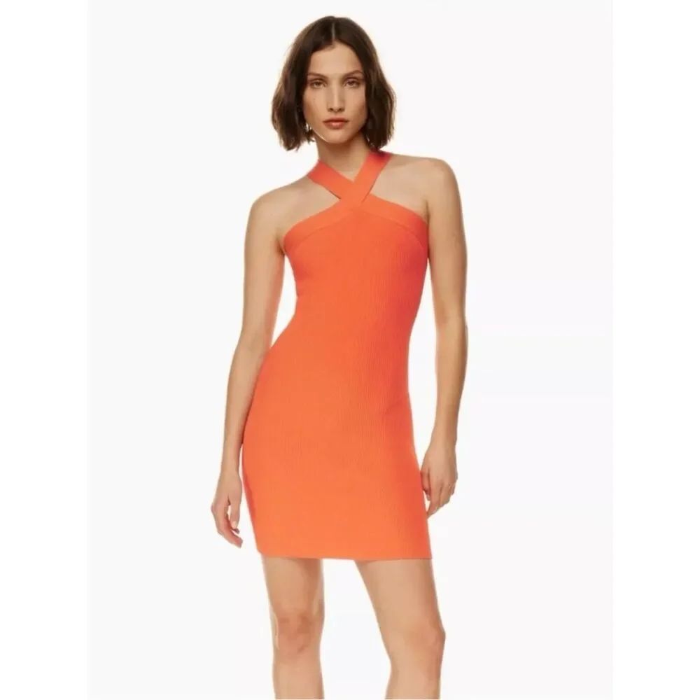 Babaton sculpt knit dress